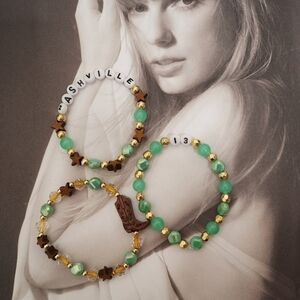 Taylor Swift Nashville Handmade Friendship Bracelets Set Of 3